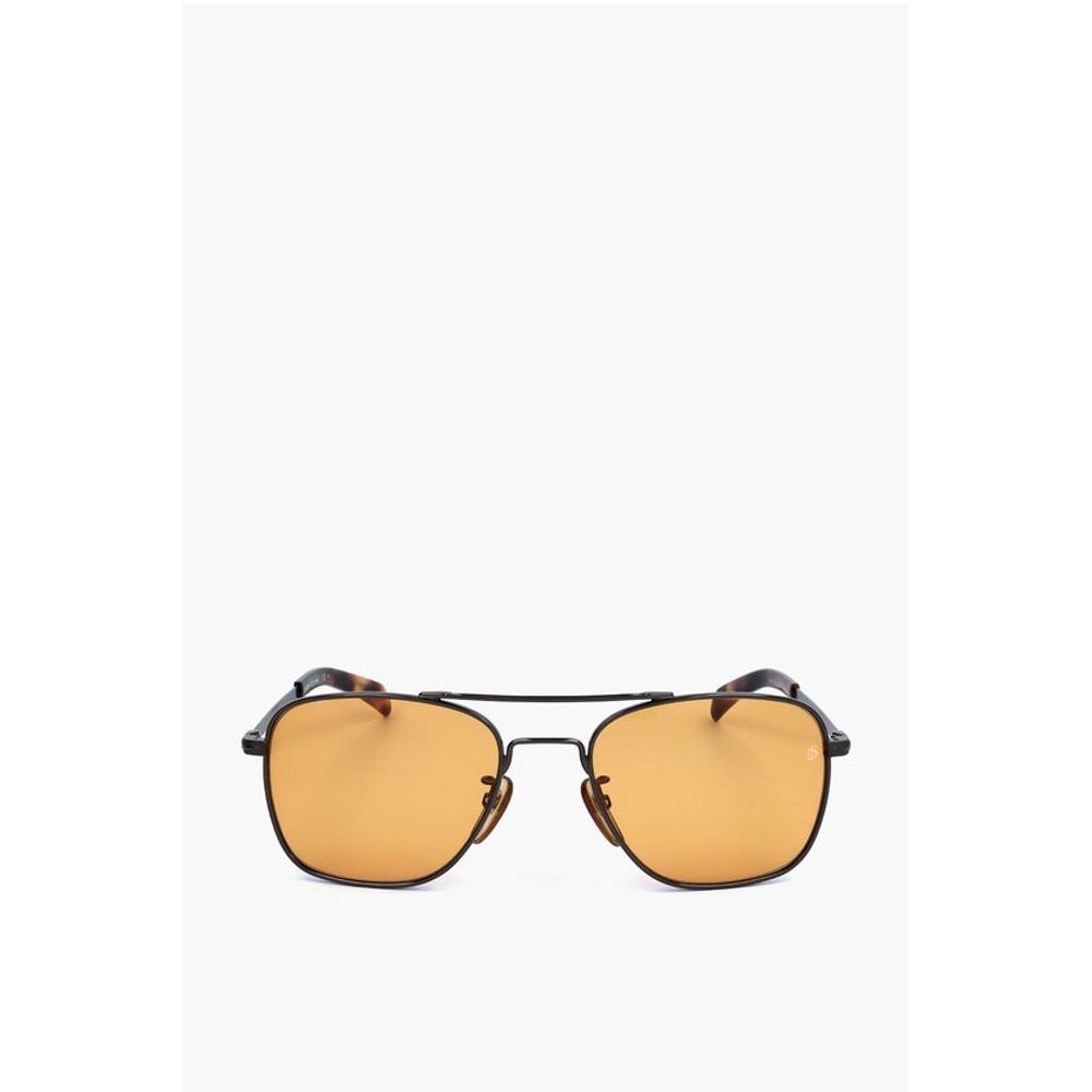Aviator Sunglasses with Orange Lenses