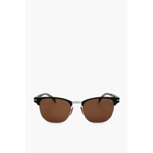 Clubmaster Sunglasses with Orange Lenses