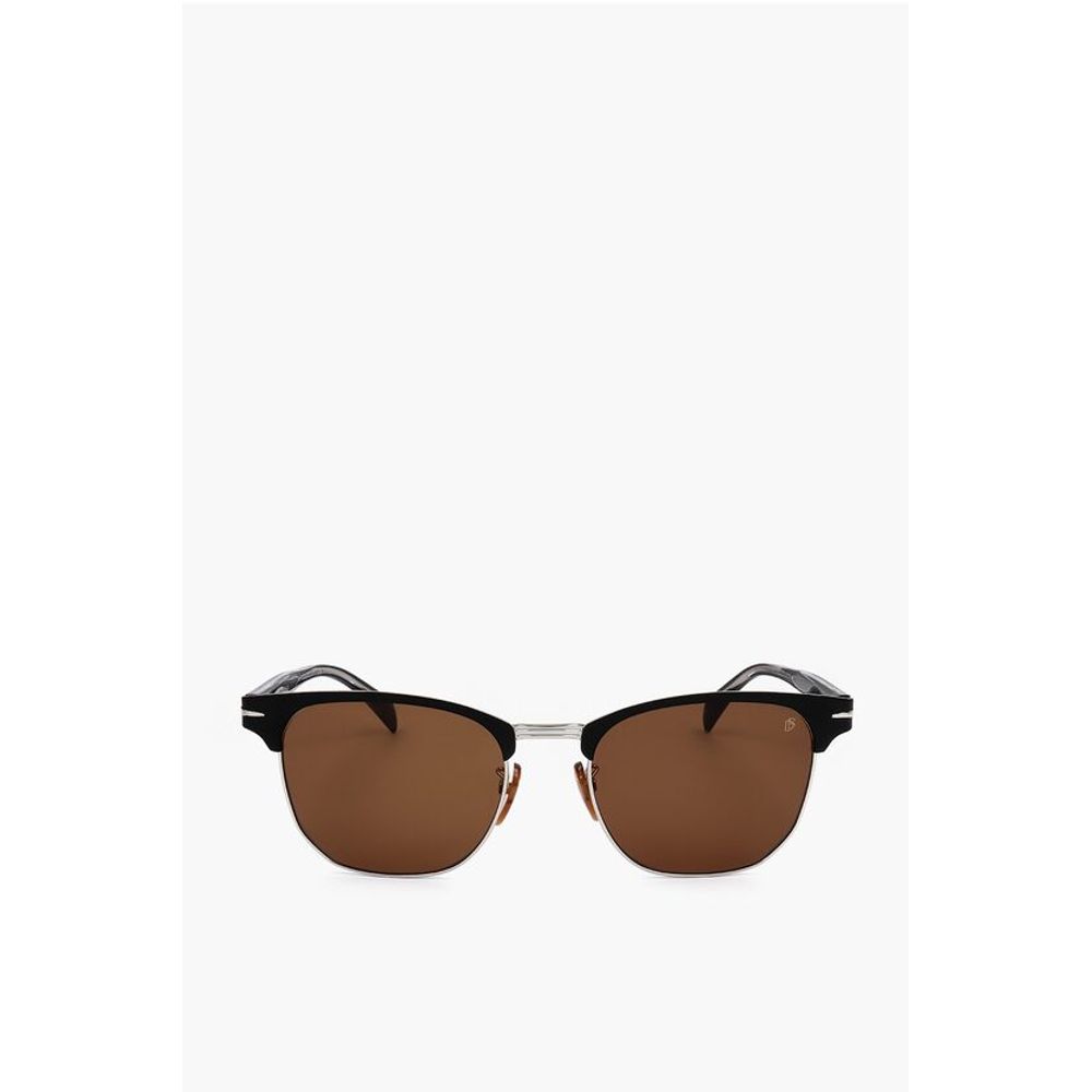 Clubmaster Sunglasses with Orange Lenses