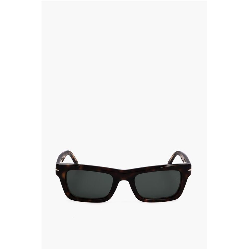 Rectangular Sunglasses with Tortoiseshell Patterned Frame