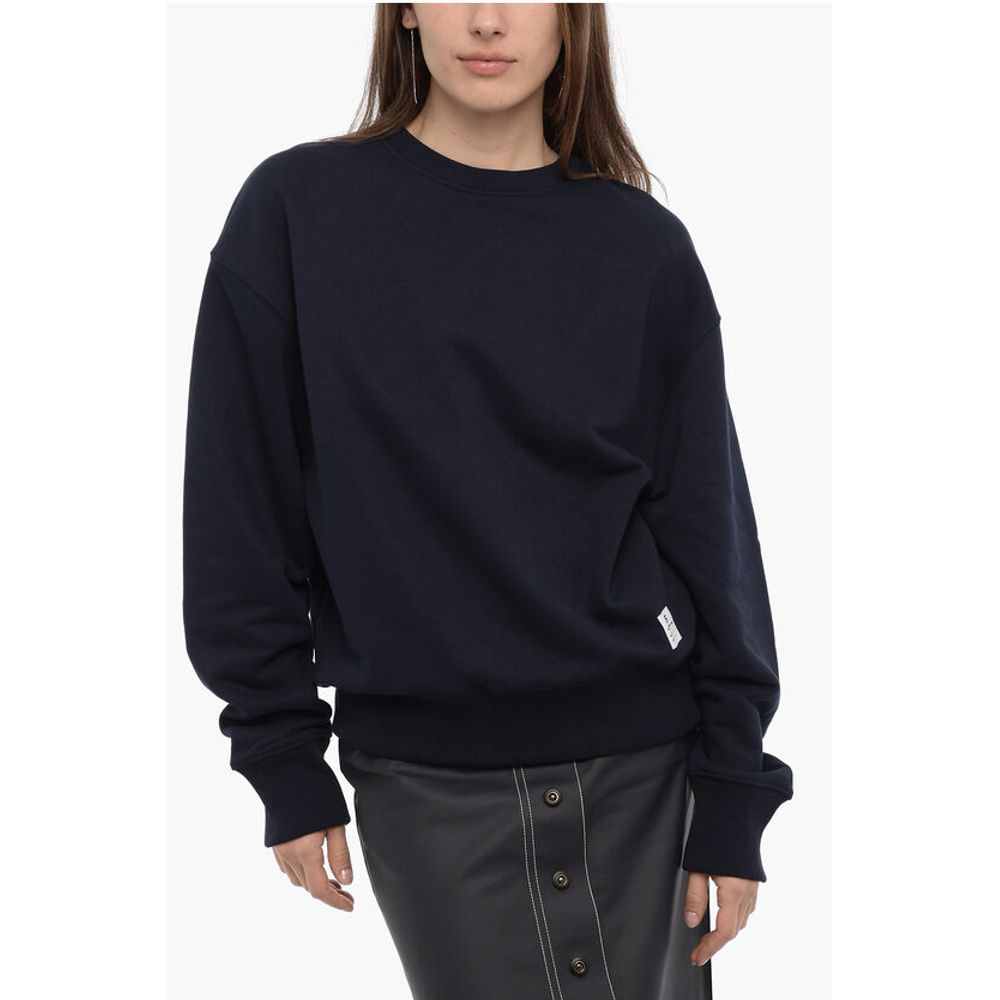 Oversized Cotton WESTIN Crew-Neck Sweatshirt