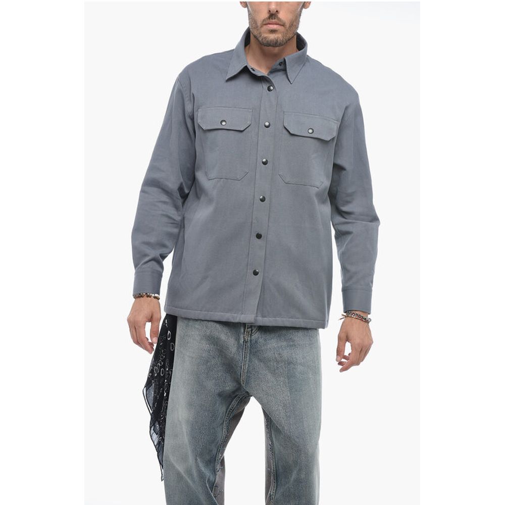 Cotton Blend PENNY Overshirt with Bandana Detail