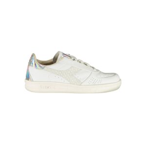 White Fabric Sneaker