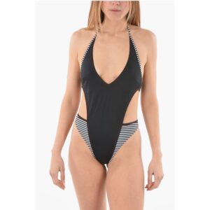 Striped Details Leggy Silhouette BFSW-KATRIEN One Piece Swim
