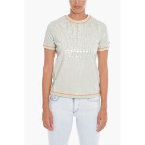 All-Over Monogram T-REG-MON Crew-Neck T-shirt
