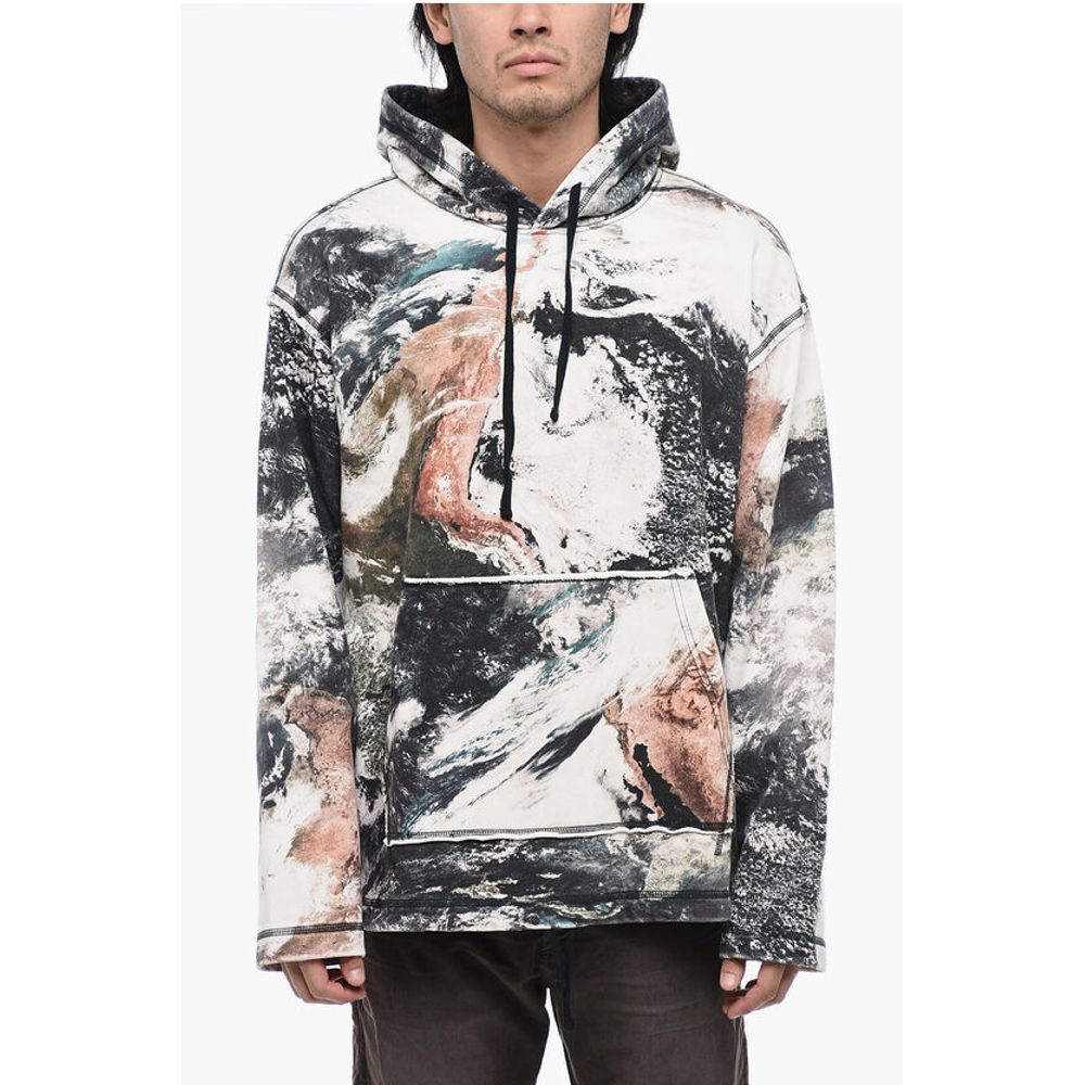 Multicolored S-PAY-HOOD.L1 Sweatshirt with Loose Fit