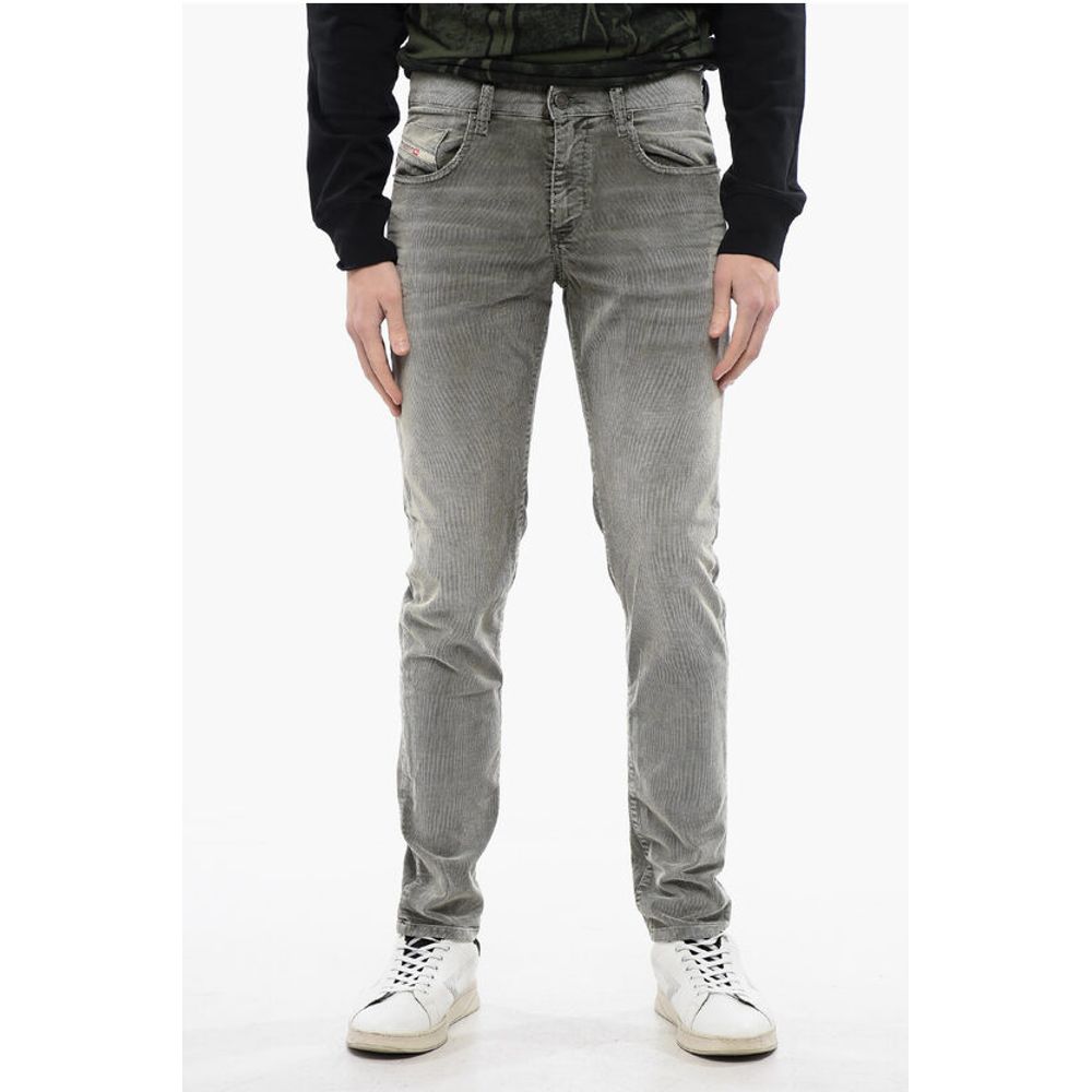 Low Waist Corduroy 2019 D-STRUKT Slim Fit Pants
