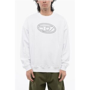 RED TAG Brushed Cotton S-MART-BIGOVAL Crew-neck Sweatshirt w