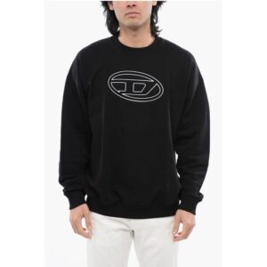 RED TAG Brushed Cotton S-MART-BIGOVAL Crew-neck Sweatshirt w