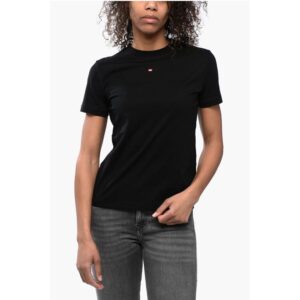 RED TAG Solid Color T-REG-MICRODIV Crew-neck T-Shirt