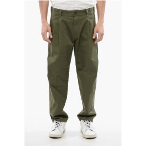 RED TAG Stretch Cotton Single-Pleat P-ARTHUR Pants