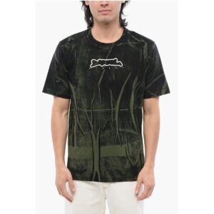 RED TAG Wrinkled Effect T-JUST-N3 Crew-neck T-Shirt