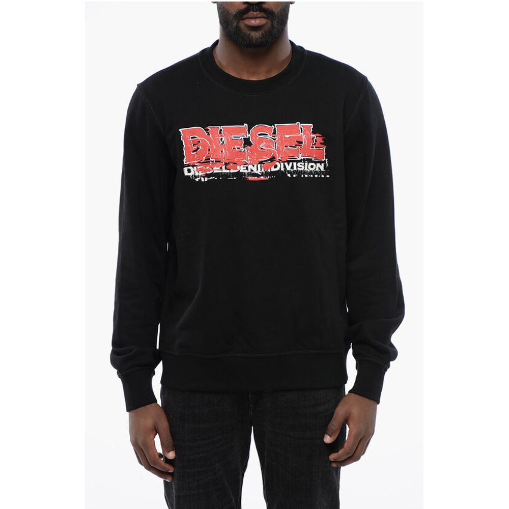 RED TAG Solid Color S-GINN-K40 Crew-neck Sweatshirt with Pri
