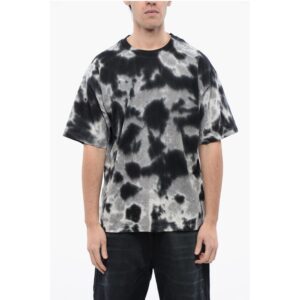 RED TAG Acid Wash Effect T-BOXT-N15 Crew-neck T-shirt