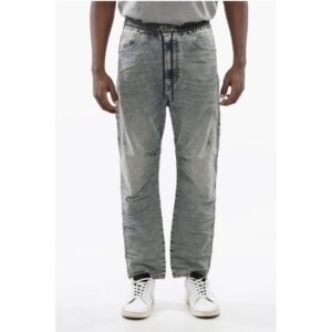 Solid Color 2040 D-AMAGE Jogg Jeans with Drawstring Waist 18