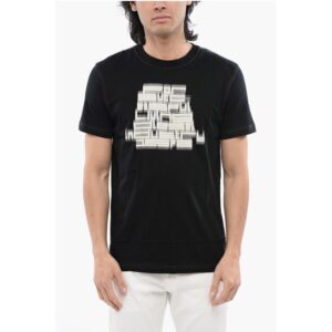 RED TAG Organic Cotton T-DIEGOR-N1 Crew-neck T-Shirt with Fa