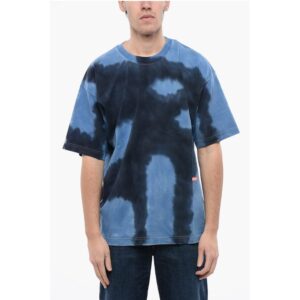 RED TAG Acid Wash Effect T-BOXT-N15 Crew-neck T-shirt