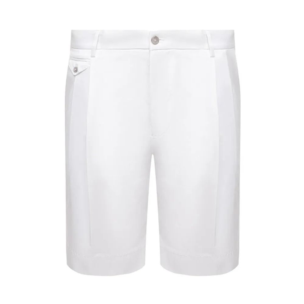 White Cotton Short