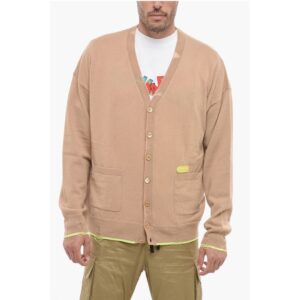Cashmere Blend Cardigan wiith Distressed Detail