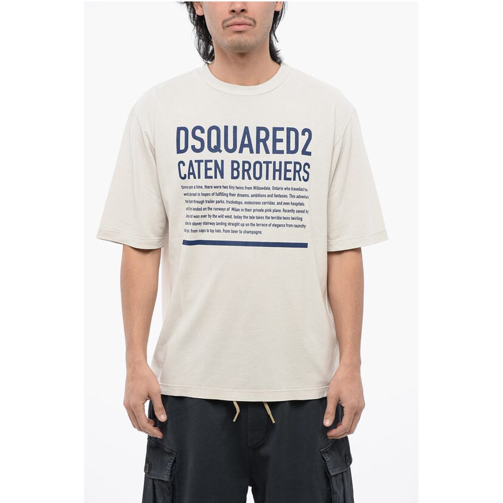 Loose-fit T-shirt with Lettering
