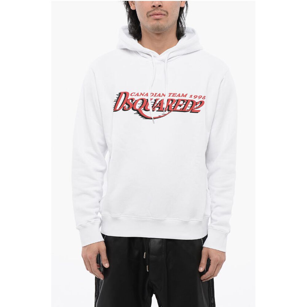 Cool-fit Hoodie Sweatshirt with Logo Print