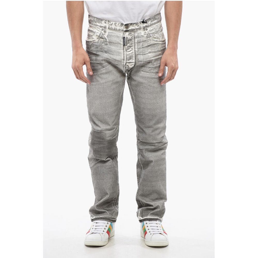 Splatter Effect 642 Regukar Fit Jeans 20 cm