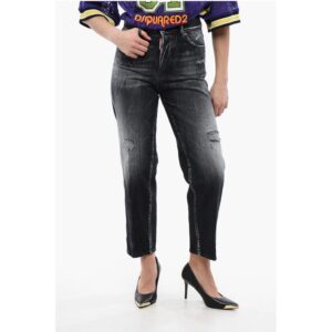 Distressed Boston Fit Denims 18cm