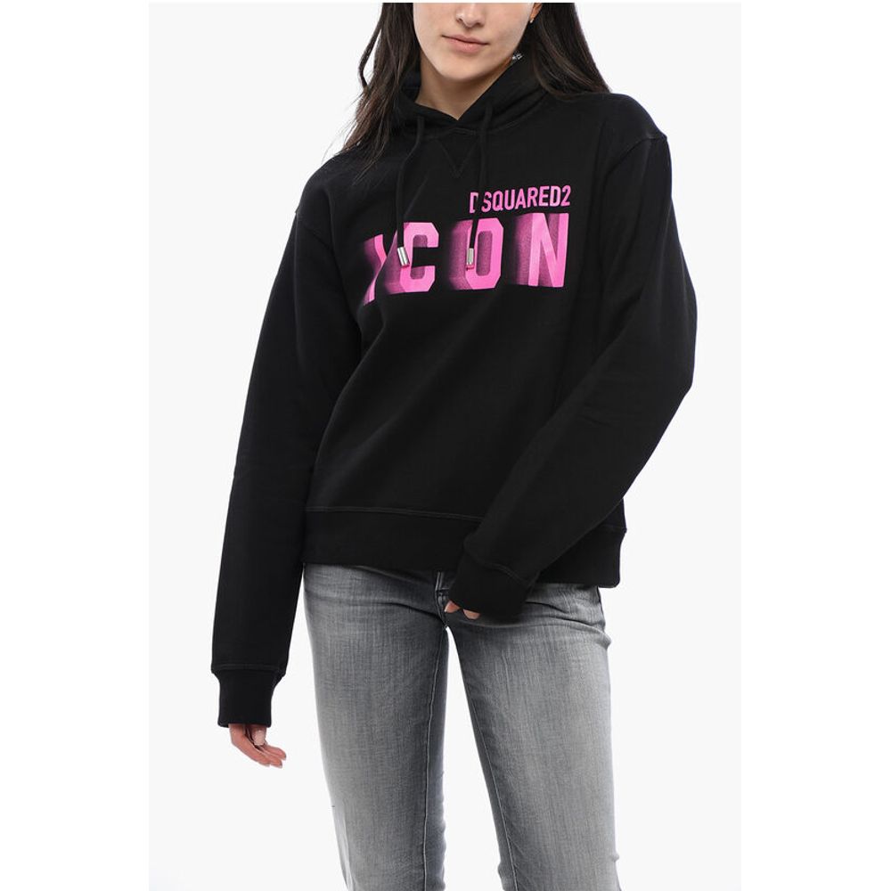 Brushed Cottton BLURRED ICON Hoodie