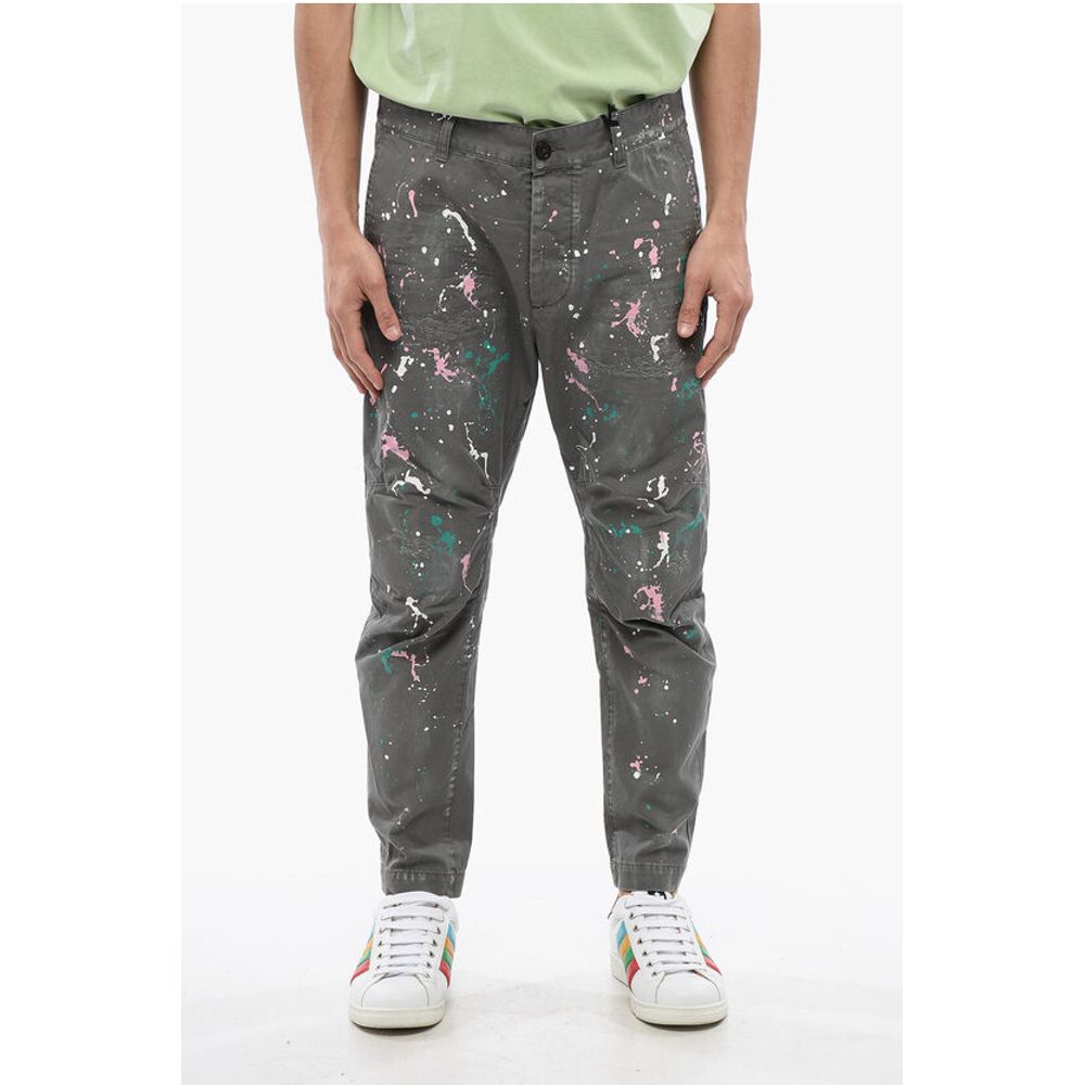 Paint Effect SEXY CHINO Pants