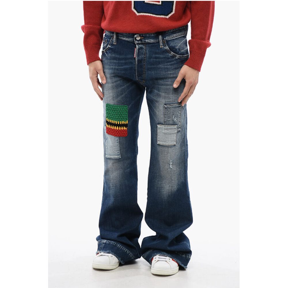 Flare Fit BOB Jeans With Patch 32 cm