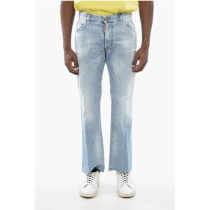 Light-washed Distressed Denims