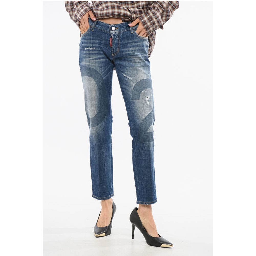 Delavè Jennifer Cropped Fit Denims 16cm