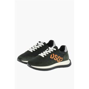 Low-Top RUNNING Sneakers With Logo Print
