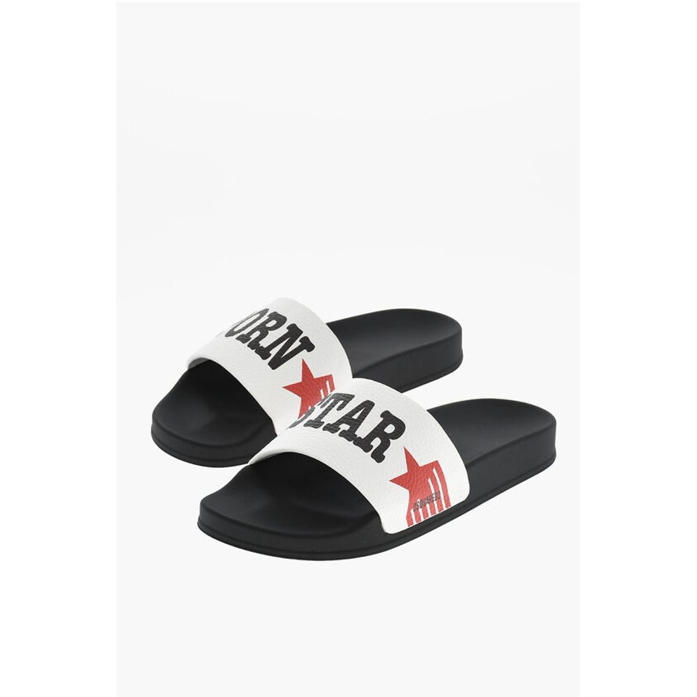 Hammered Leather ROCCO Printed Slides
