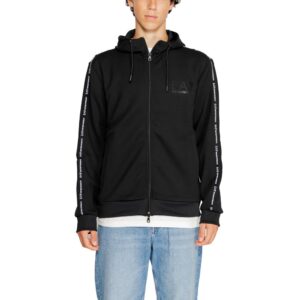 Black Polyester Hoody