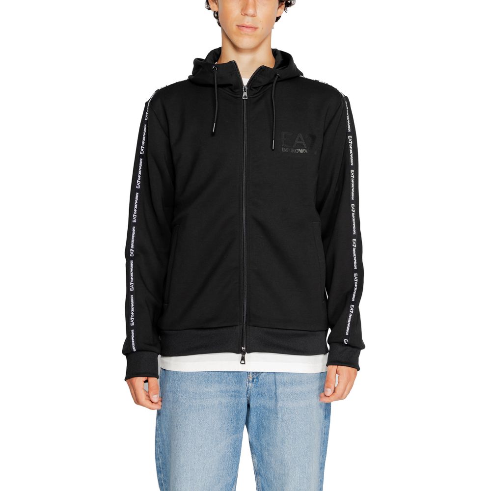 Black Polyester Hoody
