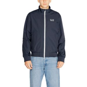 Blue Polyamide Jacket