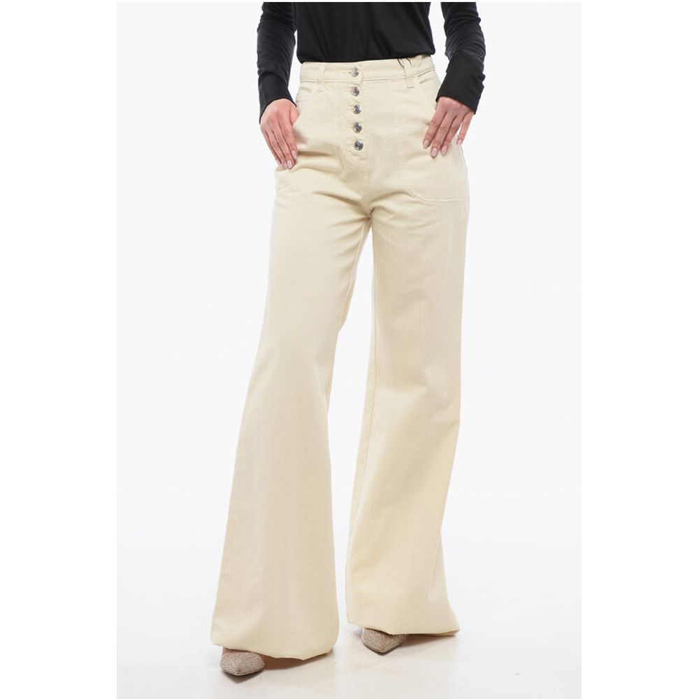 High-waisted Loose Fit Denims