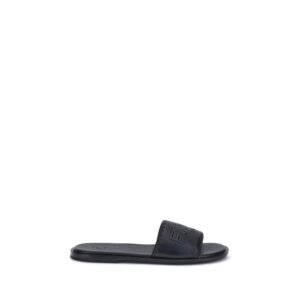 Sandals with logo