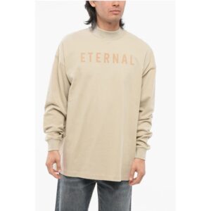 Long-sleeved ETERNAL T-Shirt with Flocked Logo
