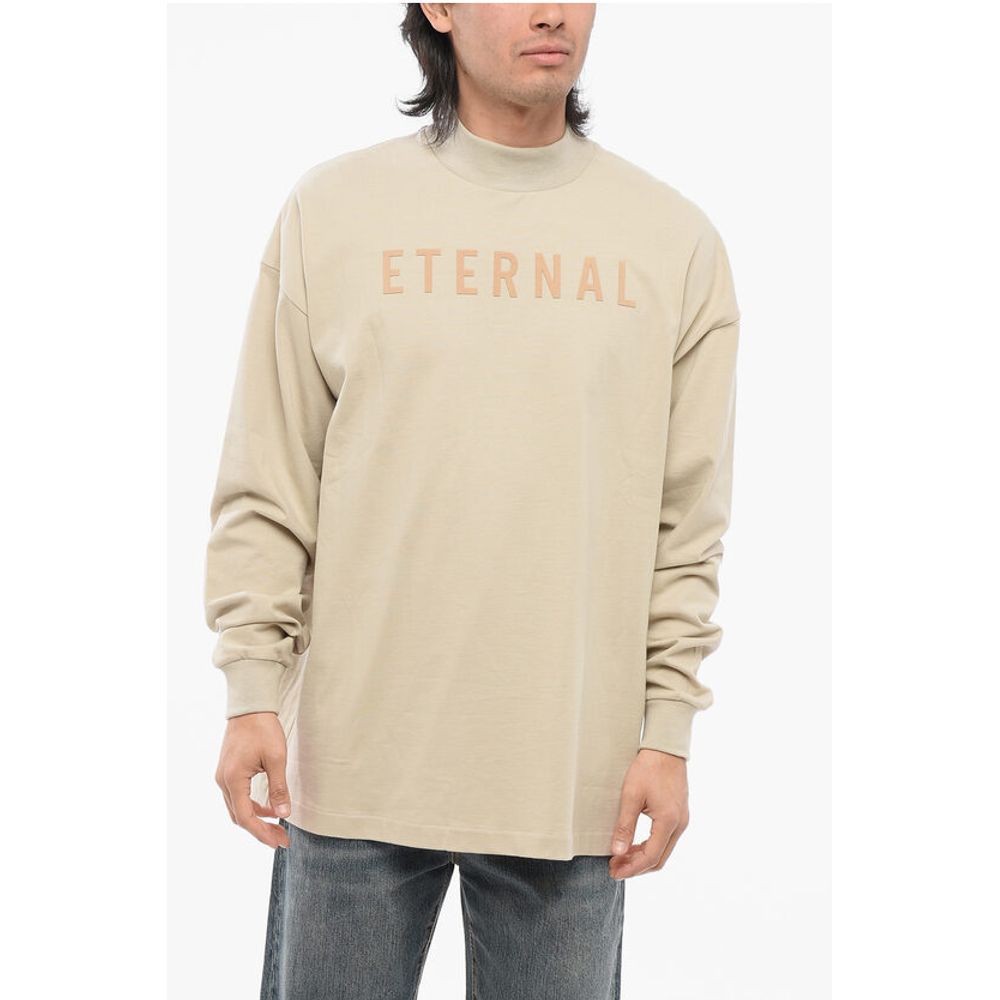 Long-sleeved ETERNAL T-Shirt with Flocked Logo