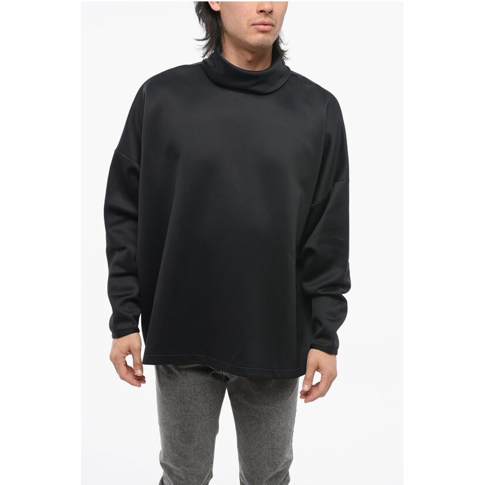 Turtleneck Tech Fabric Sweater