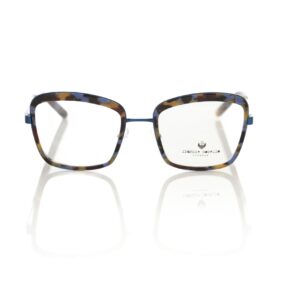 Blue Metallic Women's Eyeglass Frame