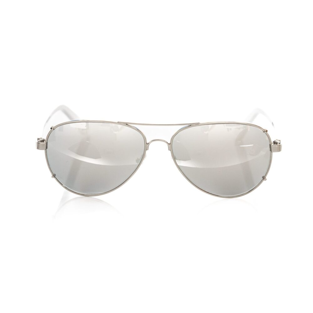 Silver Metallic Men Sunglass