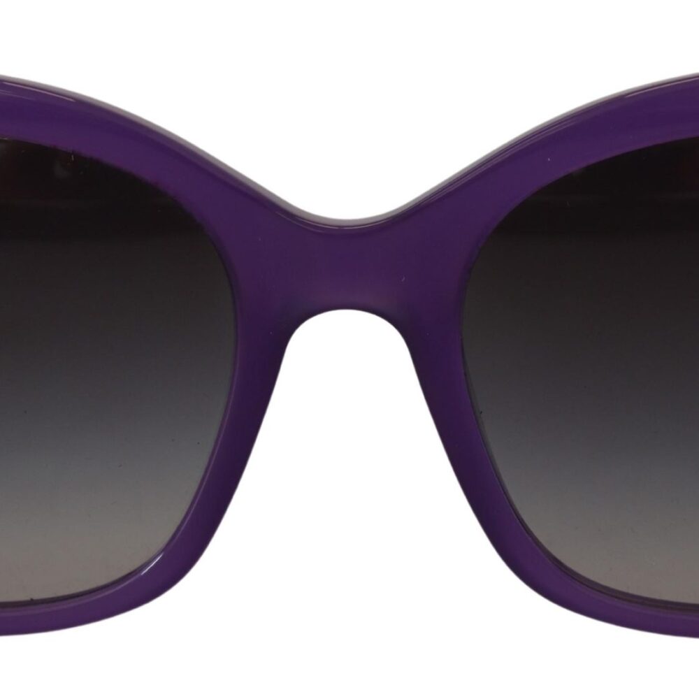 Elegant Purple Gradient Lens Sunglasses