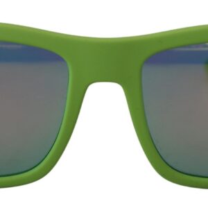 Acid Green Chic Full Rim Sunglasses