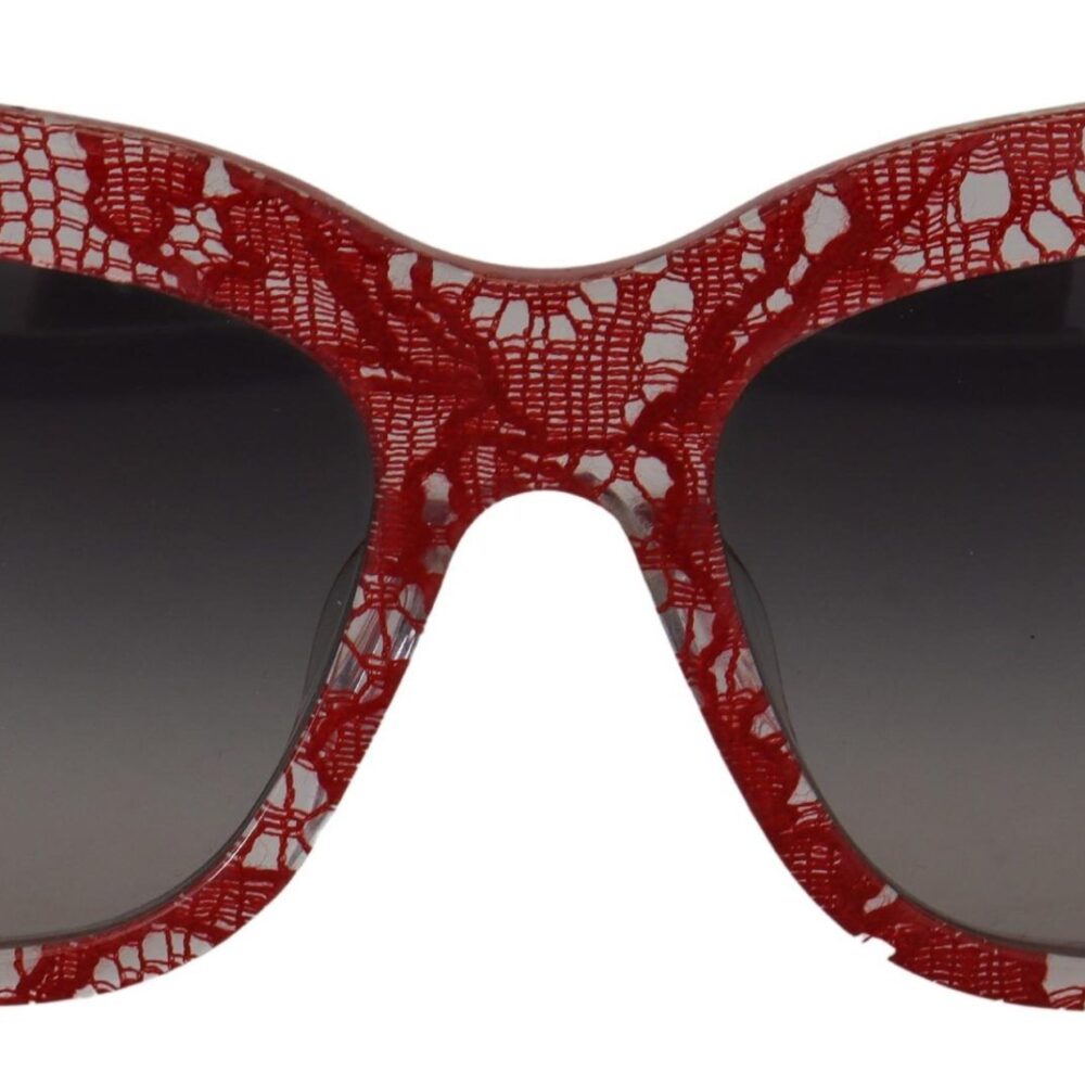 Sicilian Lace Accented Designer Sunglasses