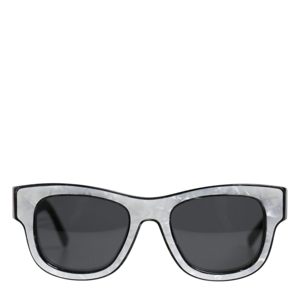 Pearl White Acetate Frame DG4379 Domenico Shade Sunglasses