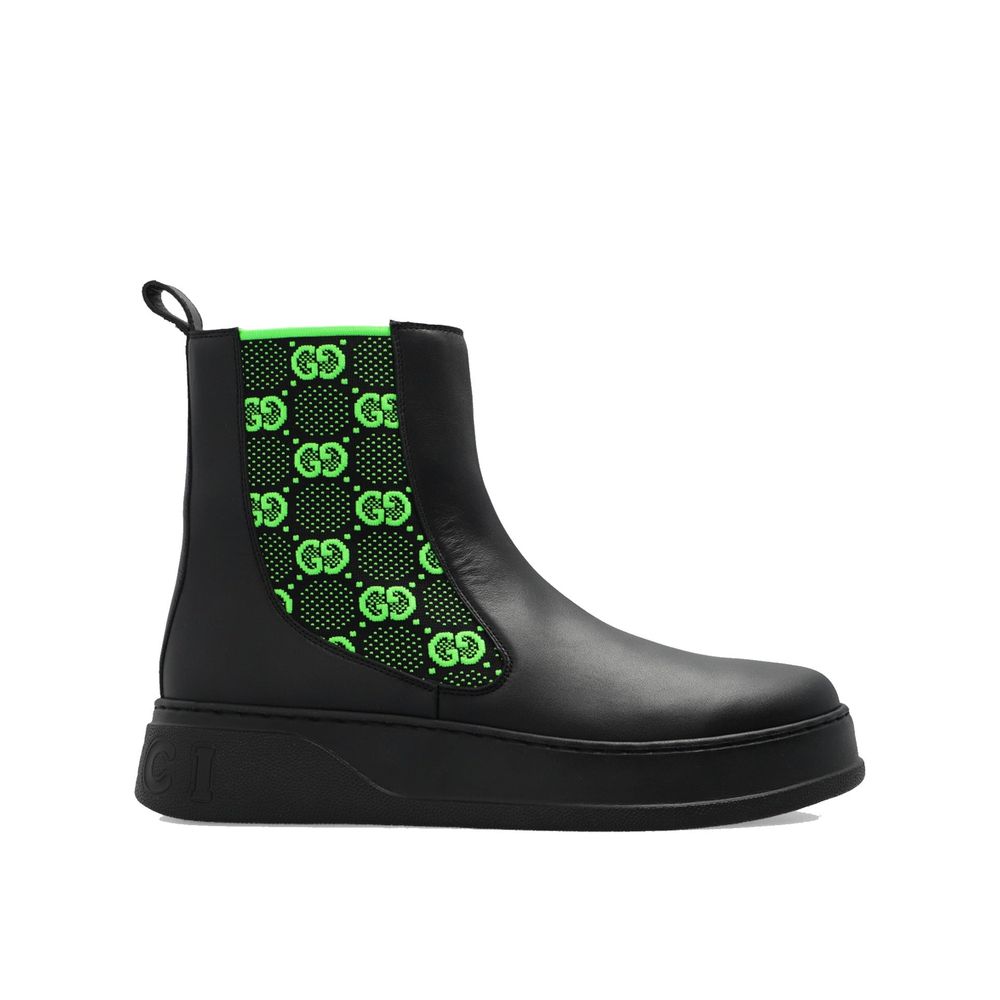 GG Leather Boots