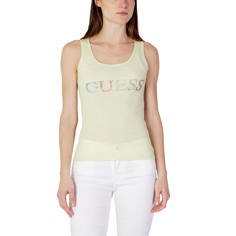 Green Cotton Tank Top